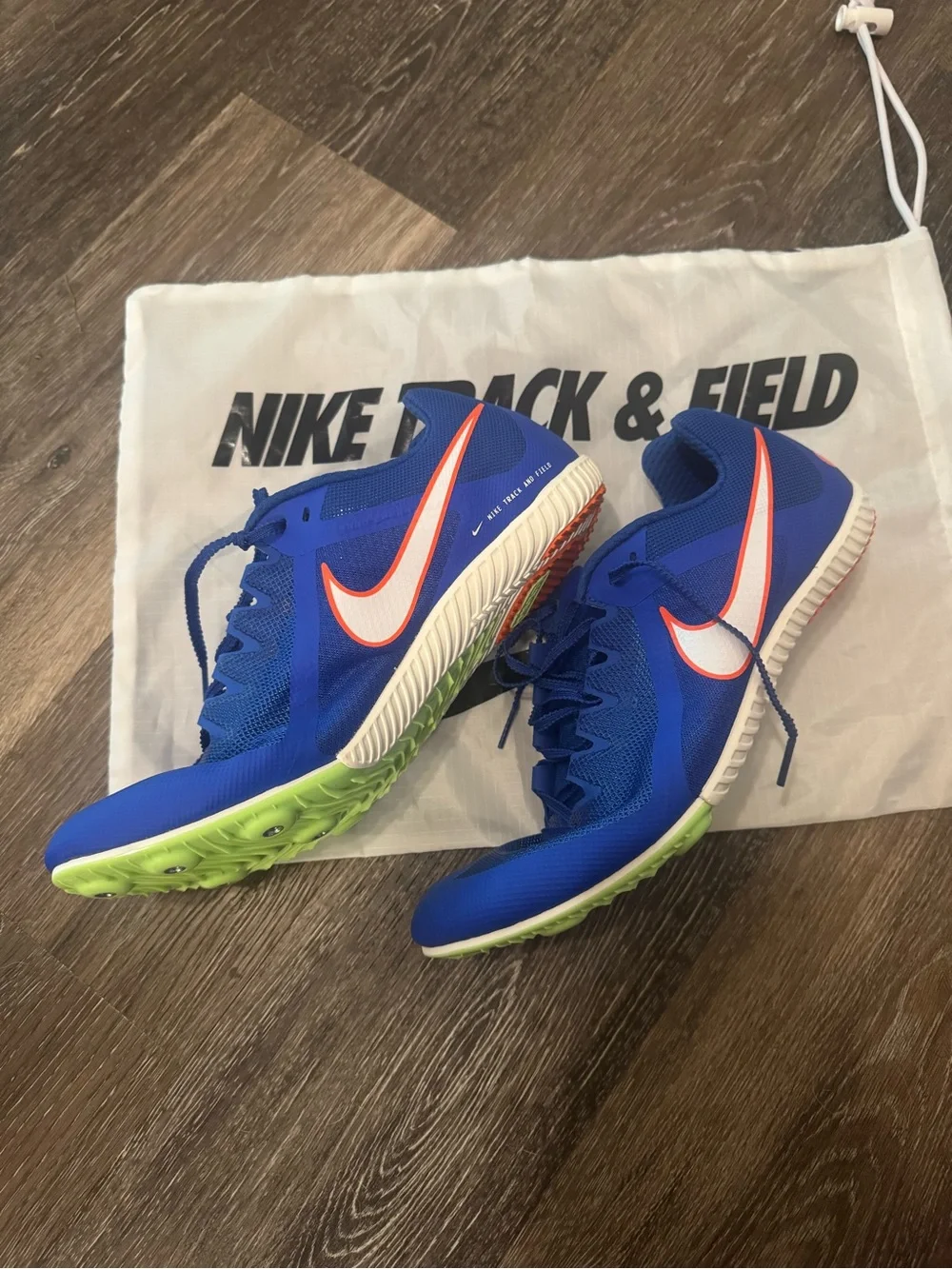 Men’s Nike Track and Field Zoom Multi Rival Shoes with Spikes - Size 11
